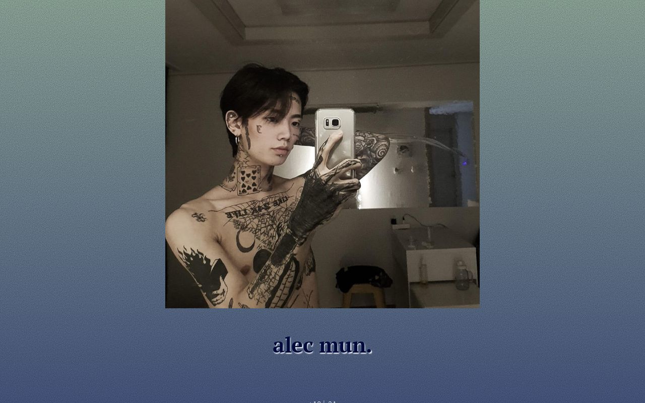 Carrd profile picture for @alec